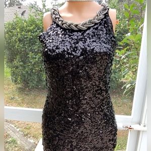 Sequin mini dress